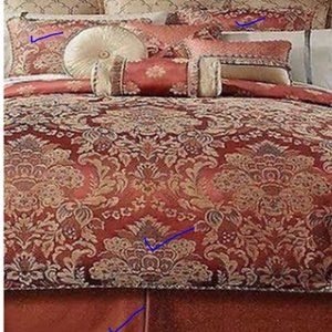 Waterford Hamilton QUEEN bed set in Cinnabar
